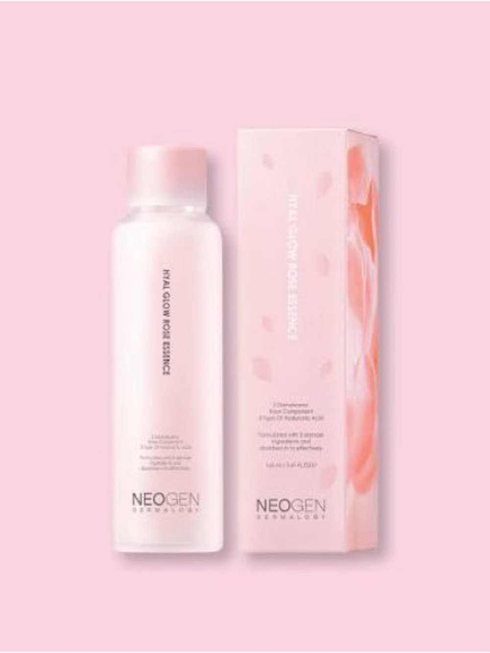 Neogen Hyal Glow Rose Essence - Pink Hydrating Essence